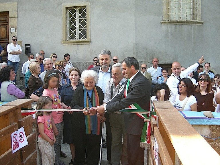 Il taglio del nastro