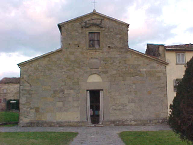 La facciata della Pieve