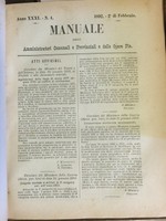 Archivio Post Unitario Raccolta Leggi e Decreti - 5